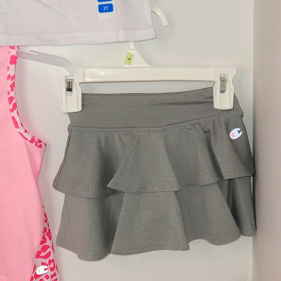 NWT Champion 3pc Activewear Set Girls Toddler Size Various White-Grey-Blue-Pink) - Picture 8 of 10